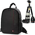 Miniatyrbilde 3 av 5: Kameraryggsekk vanntett objektivveske ryggsekk for Dslr Canon Eos Nikon grønn（rød）