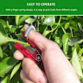 Miniatyrbilde 2 av 5: 2 stk/sett Hagehøsting Verktøy Fruktplukker Planter Trimmer Separator Mini Hage Beskjærer Rustfritt Stål Saks