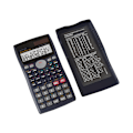 Miniatyrbillede 2 af 5: Sort Videnskabelig Lommeregner 240 Matematiske Funktioner og 2 Funktioner - Stor Skærm