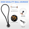 Miniatyrbillede 5 af 5: Kugle Bungee Snore, 20 stk. 6-tommer Heavy-duty Stretch Reb med Kugle Elastisk Snor Binde Strop Til Baldakiner, Telt