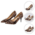 Miniatyrbillede 2 af 3: 1 par leopardprint højhælede damesko pumps enkelte sko højhælede sko spids tå dame pumps 38