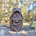 Miniatyrbild 5 av 5: Odin Thortyr Nordisk Hednisk Staty Retro Harts Kunsthåndværk Personlig Skrivebordsornament C