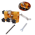 Miniatyrbild 2 av 5: Handdriven motorsågsslipare set, bärbar kedjeslip jig kit snabb slipverktyg