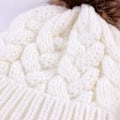 Miniatyrbillede 3 af 4: 2 stk. Mor og Baby Strikket Beanie Caps Familie Matchende Hat Win