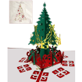 Miniatyrbild 1 av 5: 3D-julgranskort, popup-julgranskort, kuvert ingår, Chri