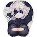 Miniatyrbillede 1 af 5: Computer Musemåtte Gaming Musemåtte Anime Ergonomisk Sød Musemåtte Med Gel Håndledsstøtte