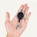 Pikkukuva 2 / 5: Retractable avainpidike - Pituus 65 cm vahvistetulla jousella ja