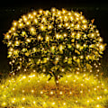 Miniatyrbilde 1 av 5: Julelysnett, 192 LED 3m x 2m utendørs julelys, Connecta