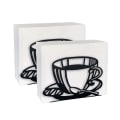 Miniatyrbilde 1 av 2: Serviettholder Kaffe Kopper Design Papirhåndkle Dispenser Serviettholder, (2 stk)