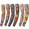 Miniatyrbild 1 av 4: 6 st Art Arm Fake Tattoo Sleeves Cover för Unisex Party Cool Man Woman Fashion Tattoos & Body Art Tillfällig Vattentät