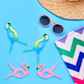 Miniatyrbillede 5 af 5: 4 Strandklemmer til Håndklæder, Store Strandklemmer i Plastik til Håndklæder