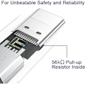 Miniatyrbillede 3 af 5: 4 stk. USB C-adapter, USB C til Micro USB-adapter Type C han til