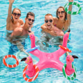 Miniatyrbild 3 av 5: Uppblåsbar poolringkastning, poolleksaker för barn med 6 ringar, pool G