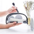 Miniatyrbillede 4 af 6: Transparent Makeup Taske Toilettaske Vandtæt PVC Pung Bærbar Rejse Kosmetik Taske til Mænd og Kvinder, 2 Stykker (Medium, Stor)