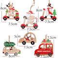 Miniatyrbilde 2 av 5: 18 stk Julepynt i Tre, Juler Trepynt, Julepynt i Tre