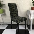 Miniatyrbillede 2 af 5: 4 Universal Stolebetræk Strækbare og Vaskbare Lycra Spisestole