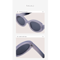 Pikkukuva 4 / 5: Goggles aurinkolasit naiset miehet retro ovaali aurinkolasit tytöt pojat aurinkolasit（Style1）