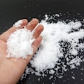 Miniatyrbilde 2 av 5: Simulert snø for dekorasjon og håndverk - Kunstig snø