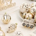 Miniatyrbillede 3 af 5: 65 stykker Ornamenter til Julepynt