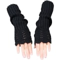 Miniatyrbillede 1 af 4: Dame stige design vinter varm strikket varmere lange arm handsker，b
