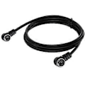 Pikkukuva 1 / 5: 9-nastainen S-video Mini Din -sovitin jatkojohto 9-nastainen johto parantaa signaalia ja selkeää ääni- ja videolähetystä 50cm double bend