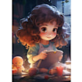 Pikkukuva 1 / 5: 5D timanttimaalaussetti (tyttö)
