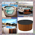 Miniatyrbild 2 av 5: Rund poolskydd pool solskydd för simning