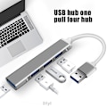 Miniatyrbillede 4 af 5: Universal strømforsyning forlænger dockingstation Usb 3.0 aluminiumlegering computer