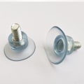 Miniatyrbillede 5 af 5: 20 x sugekopper ? 32 mm med M6 gevind med riflet møtrikker Transp