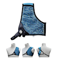 Miniatyrbillede 1 af 5: Bueskydning Brystbeskytter - Rh 3d Mesh Designet（S Blå）