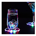 Miniatyrbilde 4 av 4: Led fargerike skålbrikker 2 stk drikkebrikker