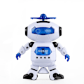 Miniatyrbillede 2 af 5: Gående robotlegetøj til børn - 360° dansende robotlegetøj med flas