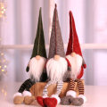 Miniatyrbillede 1 af 5: 3 stk. julepyntefigurer i plys, julepynt GNOME plyswe