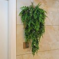 Miniatyrbilde 3 av 5: 4 stk kunstige hengende planter kunstige bregnegrønne blader G