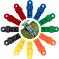 Miniatyrbild 1 av 5: Multifunktionell tältklämma i plast, tältklämmor, presenningklämma för utomhusbruk
