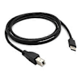 Miniatyrbillede 1 af 5: Pålideligt USB C til USB B Printerkabel B Han til C Han Printerledning Erstatning for Printer, Scanner MIDI Controller 1.5m