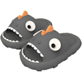 Miniatyrbild 1 av 5: Cartoon Shark Sandaler, Småbarns Slide Sandaler, Barn Sommar Slip On Sandaler, Strand Pool Halkskydd Vattenskor, Inomhus Utomhus Lätta Toffelsandaler (13, 5-14 år gamla)