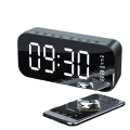 Miniatyrbilde 1 av 2: Multifunksjonell LED digital vekkerklokke, Bluetooth-høyttaler, nattbord