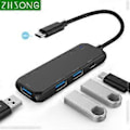 Miniatyrbild 2 av 5: ZHSONG Typ C Hub Splitter Usb-c 2.0 Adapter Hub Multifunktionell Usb Multi Port