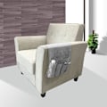 Miniatyrbillede 3 af 5: Sofa Armrest Opbevaringspose 5 Lommer Opbevaringspose (Grå)