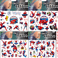 Pikkukuva 1 / 3: Hämähäkkimies-tatuoinnit - 4 kuvaa - Tatuoinnit lapsille - Avengers Moniväriset
