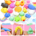 Miniatyrbillede 2 af 10: Squishies Mochi Squishy Legetøj 40stk Festartikler Til Børn Mini Squishy Kawaii Mochi Dyr Tilfældig