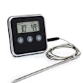 Miniatyrbilde 1 av 5: Digitalt display C/F mattermometer probe timer meter magnet Coo