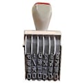 Miniatyrbillede 1 af 5: Nummerstempel Datostempel Justerbart Forretningsstempel Plastnummerstempel 0-9 Nummereringsstempel Style D