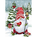 Miniatyrbild 1 av 5: Gnome diamantmålningssatser för vuxna, jul 5D diamantmålning