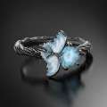 Miniatyrbillede 4 af 5: Ringe Wrap Ringe Sommerfugle Basic Hjerter Sommerfugl