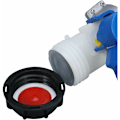 Miniatyrbillede 4 af 5: Universal IBC Adapter 75mm Butterfly Valve Tank Adapter Tank Conn