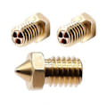 Miniatyrbillede 4 af 5: Clone-CHT Dyser 0.6mm 3D Printer Messing Dyser til E3DV6 1.75 3.0
