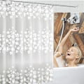 Miniatyrbilde 5 av 5: Dusjforheng, 150x180cm Baderomsforheng med fôr, Muggsopp Pr