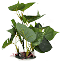 Miniatyrbillede 4 af 5: 30cm Realistisk Kunstig Akvarieplante Ornament til Gre